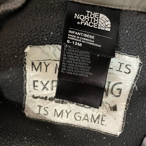 The North Face Infant Fleece Bunting - 6-12 Months - Picture 2 of 2